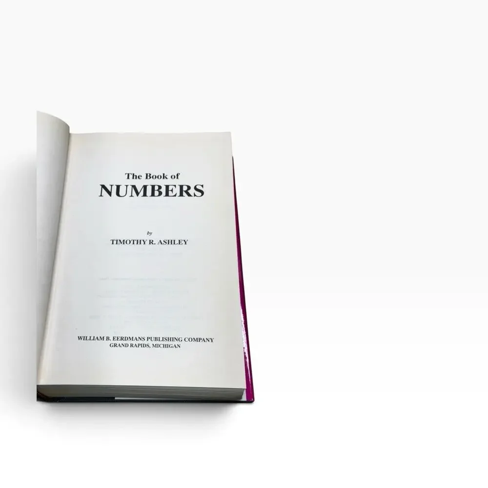 The Book of Numbers (The New International Commentary on the Old Testament)